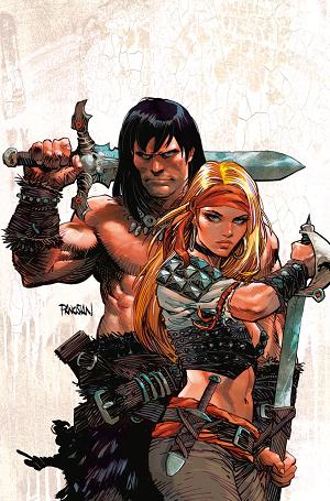 Conan The Barbarian #33 SDCC EXCLUSIVE DAN PANOSIAN VIRGIN CARDSTOCK cover