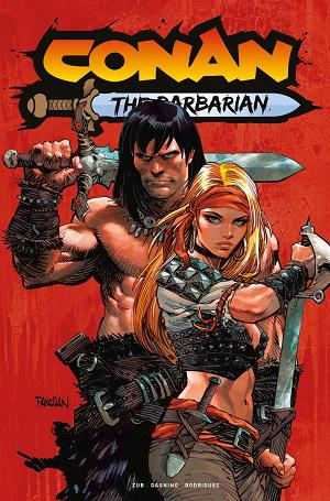 Conan The Barbarian #33 SDCC EXCLUSIVE DAN PANOSIAN CARDSTOCK cover
