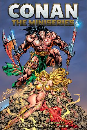 Conan The Miniseries Omnibus HC Direct Market Edition Claudio Castellini Cvr (Mr) cover