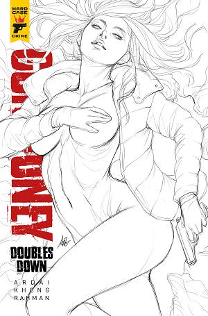Gun Honey Doubles Down #1 SDCC EXCLUSIVE ARTGERM CARDSTOCK INKS cover