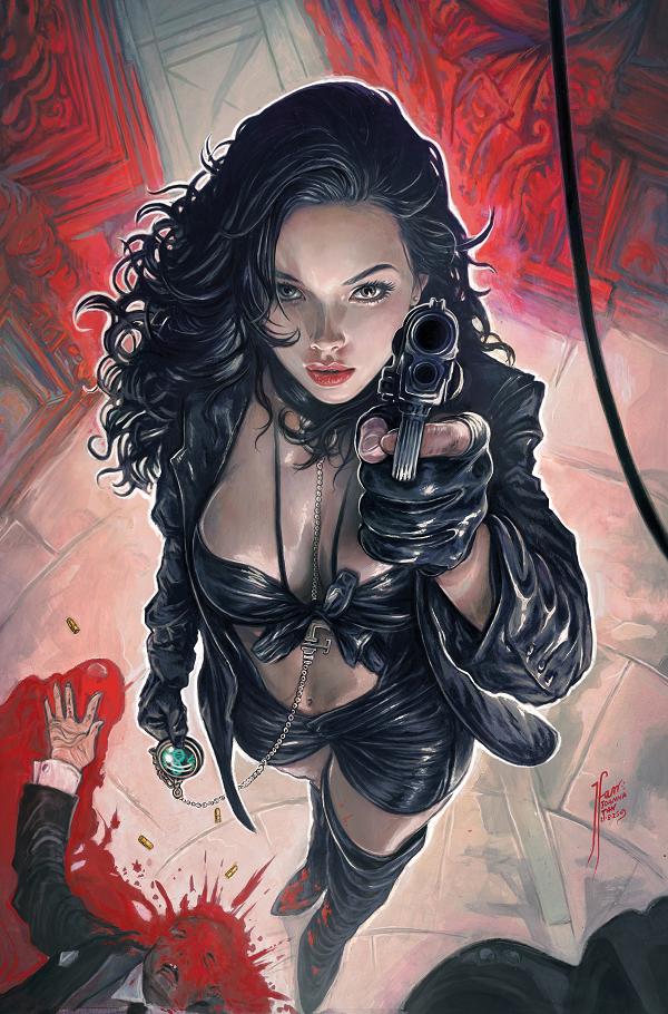 Gun Honey Doubles Down #1 cover by Tehani Farr
