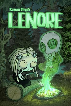 Lenore Ghost Story #1 SDCC EXCLUSIVE ROMAN DIRGE GLOW IN THE DARK cover