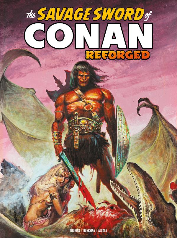 Savage Sword Of Conan Reforged #5 variant cover by Ernie Chan