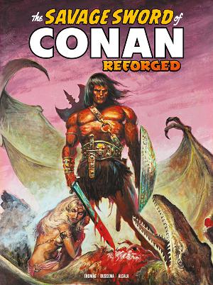 Savage Sword Of Conan Reforged #5 SDCC EXCLUSIVE ERNIE CHAN CARDSTOCK cover