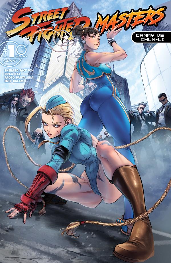 Street Fighter Masters Cammy Vs Chun Li #1 cover by Drax Gal