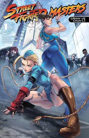 Street Fighter Masters Cammy Vs Chun Li #1 CVR A DRAX GAL cover