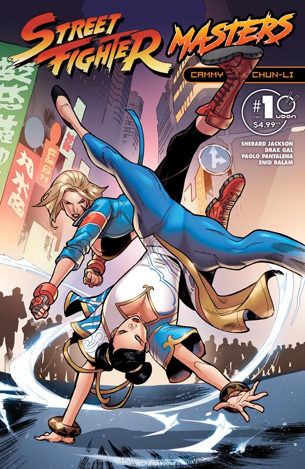 Street Fighter Masters Cammy Vs Chun Li #1 variant cover by Enid Balam
