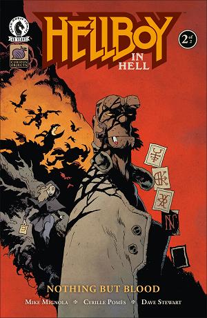 Hellboy In Hell: Nothing But Blood (Cvr A) (Cyrille Pomes) #2 cover