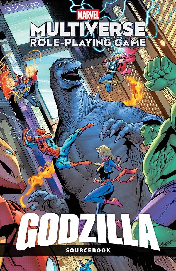 Marvel Multiverse Role-Playing Game: Godzilla cover by Paco Medina
