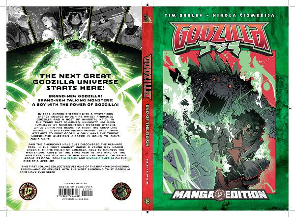 Godzilla : End Of The Reign--Manga Style Edition cover