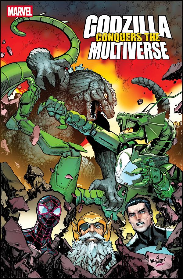 Godzilla Conquers The Multiverse #4 cover