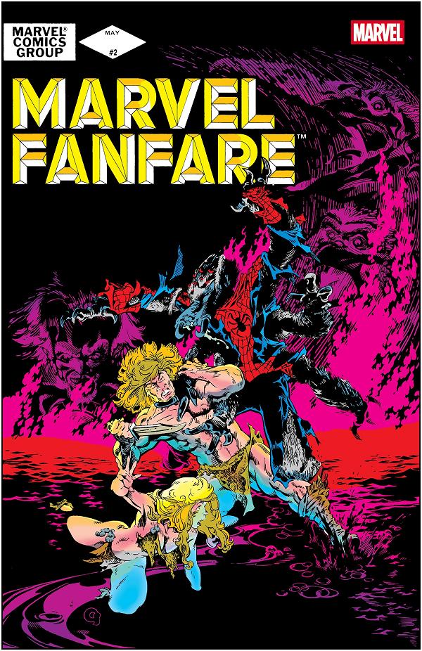 Marvel Fanfare Facsimile Edition #2 FACSIMILE EDITION cover