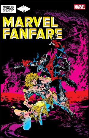 Marvel Fanfare Facsimile Edition #2 FACSIMILE EDITION cover