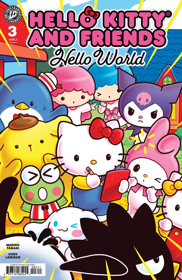 Hello Kitty And Friends: Hello World! Cover A (Ganucheau) #3 cover by Paulina Ganucheau