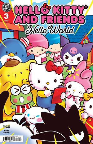 Hello Kitty And Friends: Hello World! Cover A (Ganucheau) #3 Cover A (Ganucheau) cover