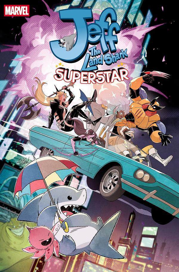 Jeff The Land Shark: Superstar #4 cover