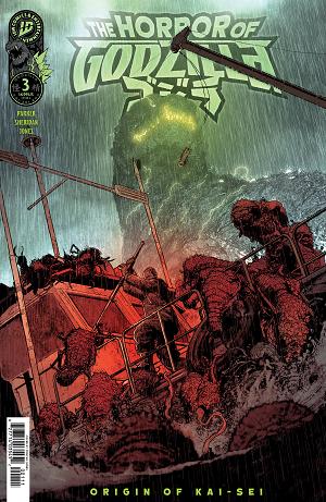 The Horror Of Godzilla Cover A (Jones) #3 Cover A (Jones) cover