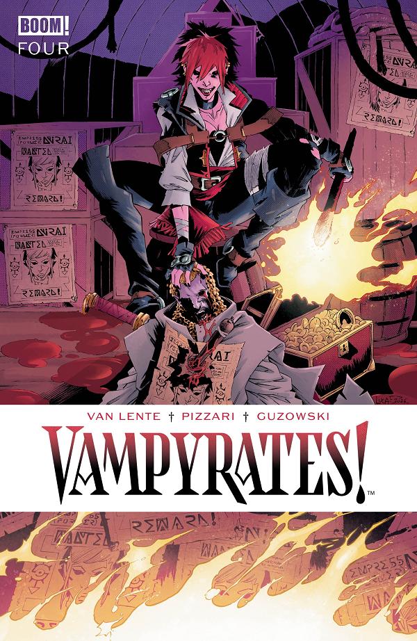 Vampyrates! A Main (Dressed, Pizzari) #4 cover by Luca Pizzari