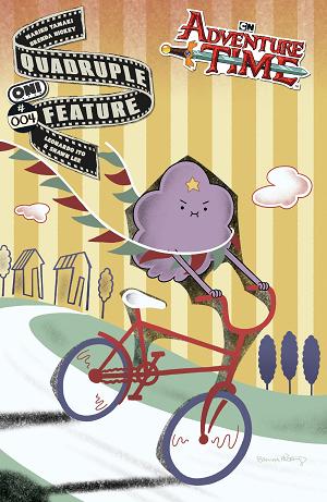 Adventure Time Quadruple Feature Cvr A Brenda Hickey #4 cover