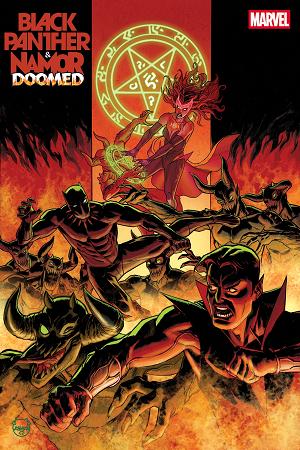 Black Panther/Namor: Doomed #2 cover