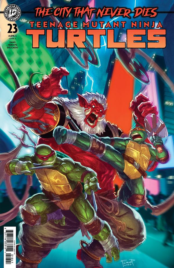 Teenage Mutant Ninja Turtles Cover A (Pe) #23 cover by Fero Pe