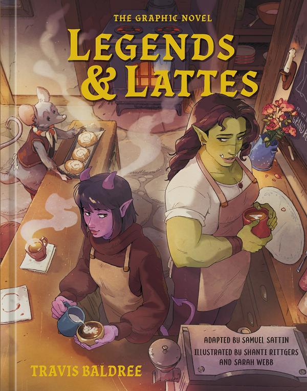 Legends & Lattes: The Graphic Novel cover