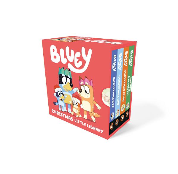 Bluey: Christmas Little Library 4-Book Box Set #1 cover