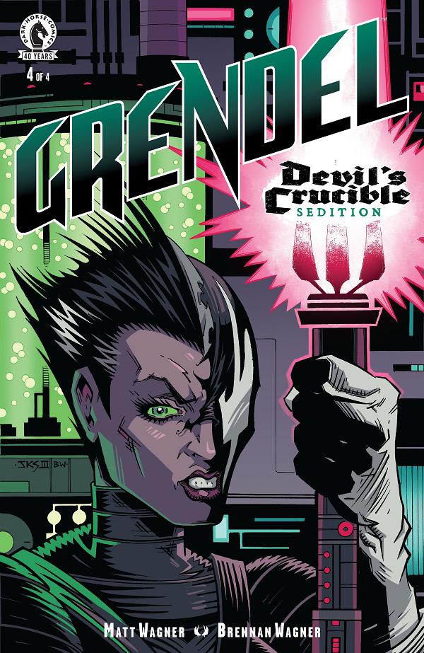 Grendel: Devil's Crucible--Sedition (Cvr A) (Matt Wagner) #4 variant cover by Steve Musgrave