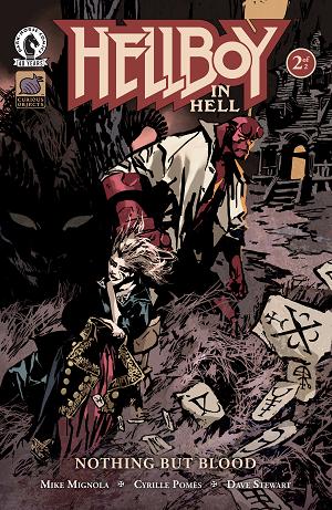 Hellboy In Hell: Nothing But Blood (Cvr A) (Cyrille Pomes) #2 cover