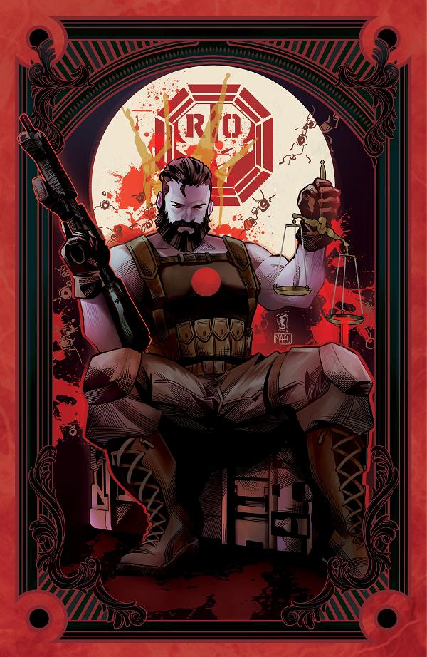 Valiant Beyond: Bloodshot --Toy Soldiers Cover A (Griffin) #7 variant cover by Federico Sabbatini