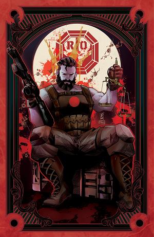 Valiant Beyond: Bloodshot --Toy Soldiers Cover A (Griffin) #7 Variant B (Sabbatini Full Art Tarot Variant) cover