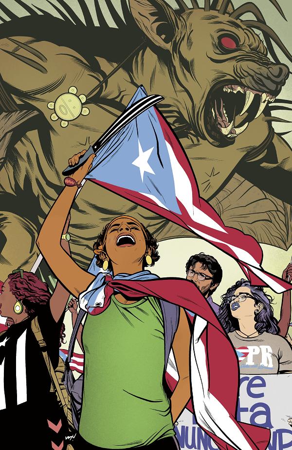 The Beast Of Boriken (Cvr A) (Daniel Irizarri) #4 variant cover by Wilfredo Torres