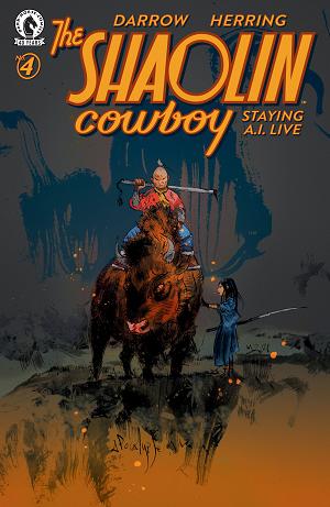 Shaolin Cowboy: Staying A.i.live (Cvr A) (Geof Darrow) #4 cover