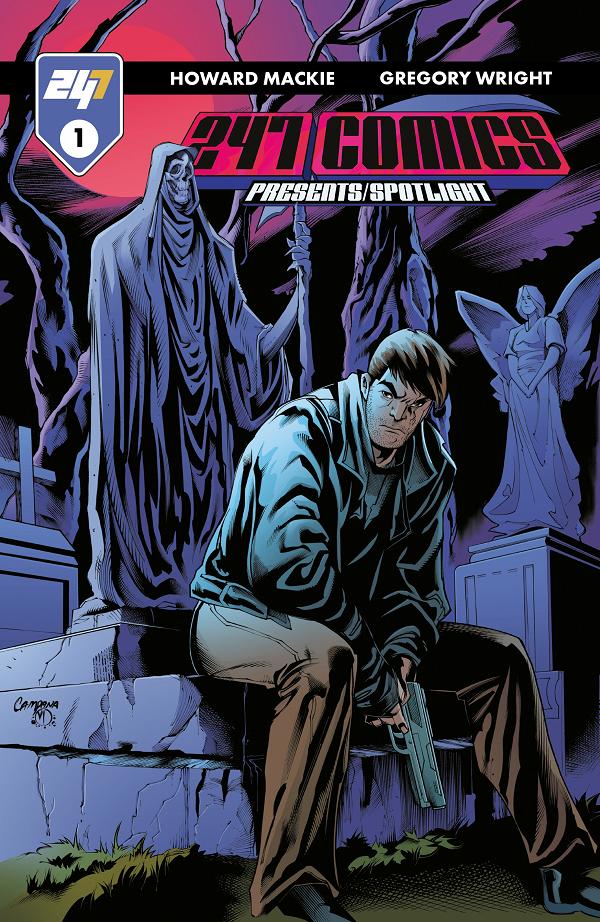 247 Comics Presents / Spotlight Cover A - Cyber League #1 variant cover
