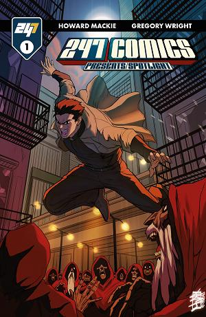 247 Comics Presents / Spotlight Cover A - Cyber League #1 Cover D - Anno Incarnate Manga Var cover