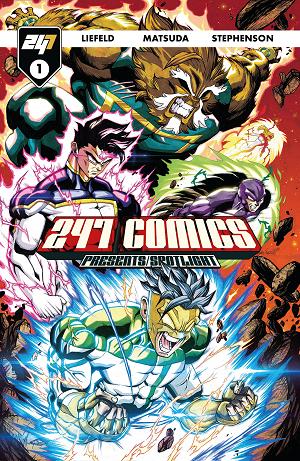 247 Comics Presents / Spotlight Cover A - Cyber League #1 Cover F - NEWMEN Manga Var cover