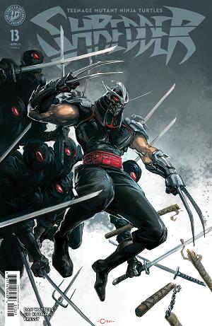 Teenage Mutant Ninja Turtles: Shredder Cover A (Kotian) #13 Variant B (Crain) cover