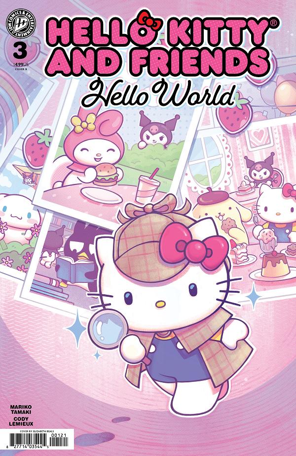 Hello Kitty And Friends: Hello World! Cover A (Ganucheau) #3 variant cover by Elizabeth Beals
