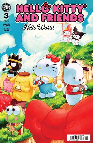 Hello Kitty And Friends: Hello World! Cover A (Ganucheau) #3 Variant RI (10) (Malavia) [1:10] cover