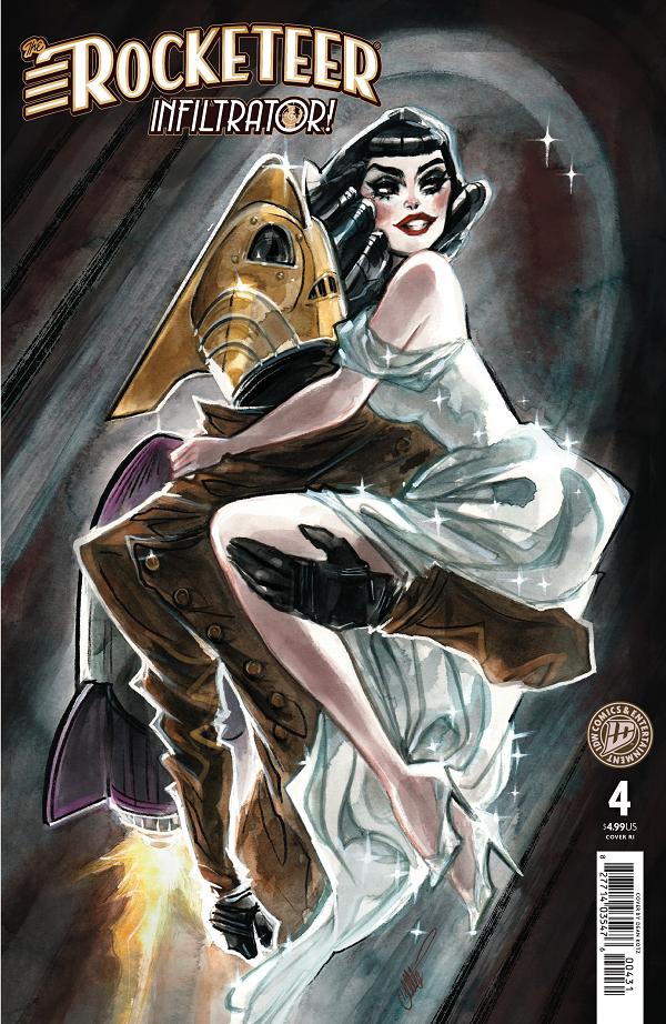 The Rocketeer: Infiltrator! Cover A (Kotz) #4 variant cover by Carla Wyzgala