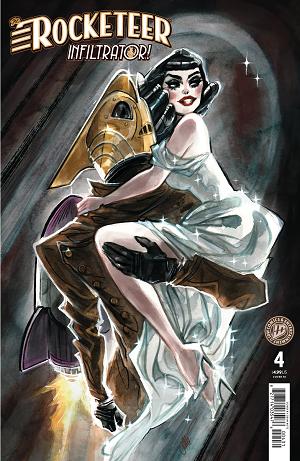 The Rocketeer: Infiltrator! Cover A (Kotz) #4 Variant RI (10) (Wyzgala) [1:10] cover
