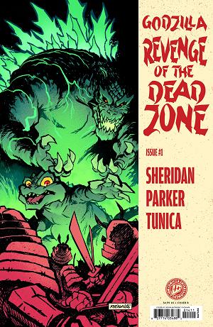 Godzilla: Revenge Of The Deadzone Cover A (Tunica) #1 Variant B (Catalan Homage Cover) cover