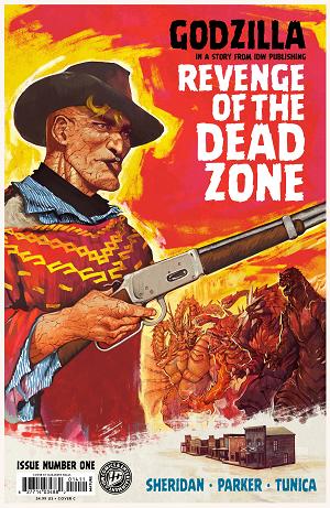 Godzilla: Revenge Of The Deadzone Cover A (Tunica) #1 Variant C (Beals Movie Homage Cover) cover