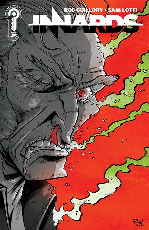 Innards Cover A Sam Lotfi #5 Cover B Rob Guillory cover