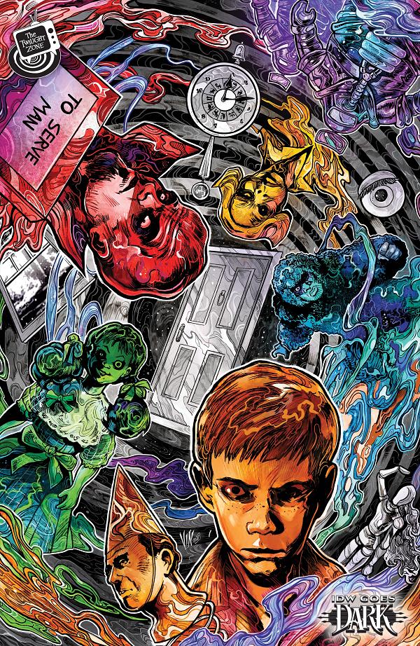 The Twilight Zone Cover A (Alpi) #11 variant cover by Vincenzo Riccardi