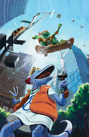 Tales Of The Teenage Mutant Ninja Turtles: Coastal Chaos Cover A (Joyce) #2 Variant RI (10) (Chalky Hobby Set Full Art) [1:10] cover