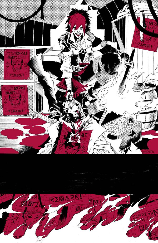 Vampyrates! A Main (Dressed, Pizzari) #4 variant cover by Luca Pizzari