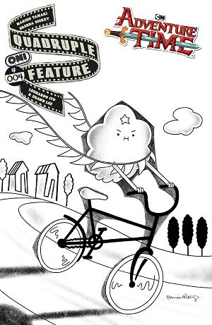 Adventure Time Quadruple Feature Cvr A Brenda Hickey #4 cover