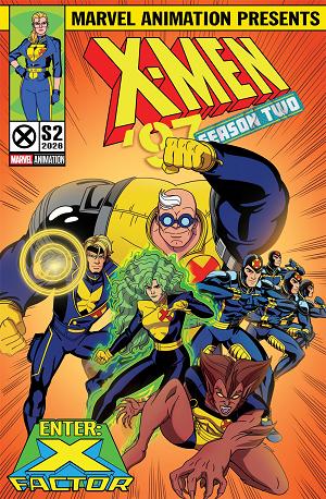 X-Men '97: Season Two #5 ANIMATION VARIANT cover