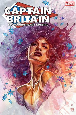 Captain Britain 50Th Anniversary Special #1 DAVID MACK VARIANT cover